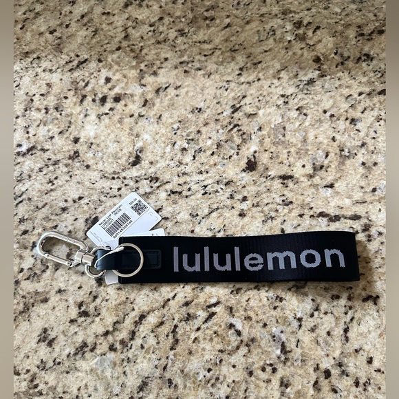 lululemon athletica Accessories - Lululemon Never Lost Keychain - black/ white NWT